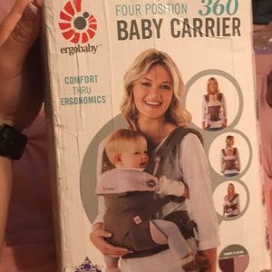 Ergo 4 position 360 baby carrier.